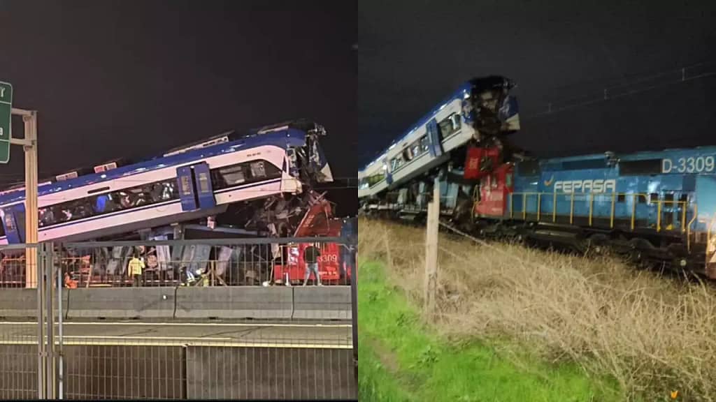 Deadly Train Collision Near Santiago: Copper Freight Train Crashes with Test Train, At Least 2 Killed, Several Injured